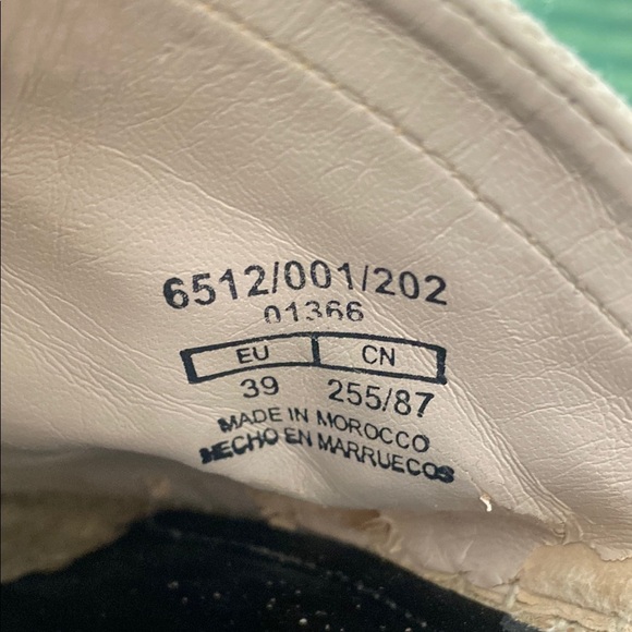 Zara Women's Black and Cream Espadrille Slides sz 39 - Picture 10 of 10